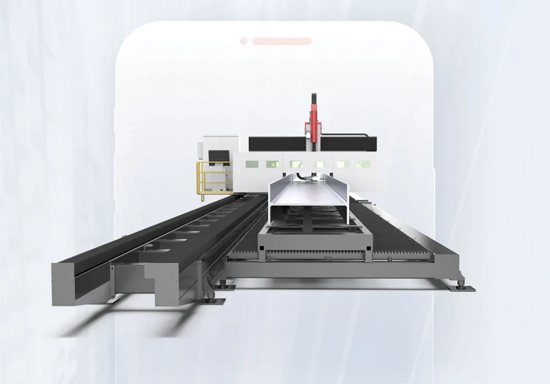 NS-12020H型鋼激光切割機，何以成為鋼構行業的“香餑餑”？