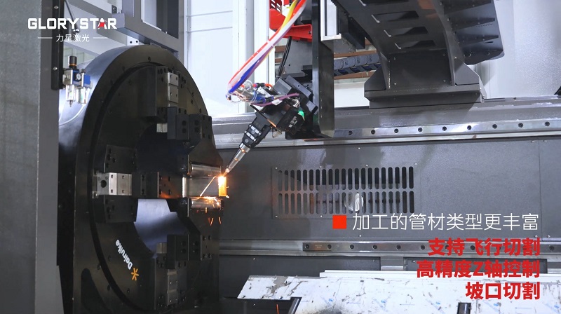 力星激光三卡盤重型管材切割機(jī)：精準(zhǔn)高效，突破極限！