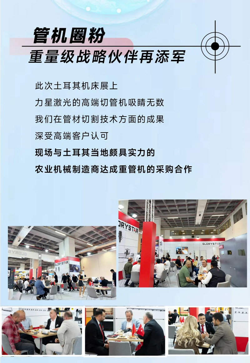 乘風海外 完勝歸來！力星激光閃耀土耳其機床展（Maktek Eurasia2024）！