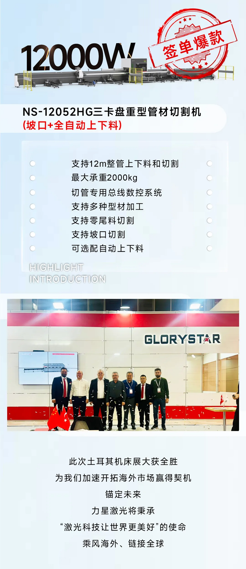 乘風海外 完勝歸來！力星激光閃耀土耳其機床展（Maktek Eurasia2024）！